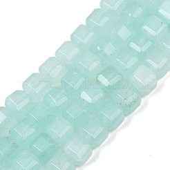 Бусины из натурального белого нефрита&nbsp;G-D343-A01-07