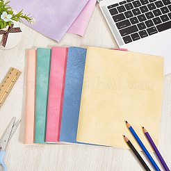 8 шт. 8-х цветная матовая ПВХ-ткань под кожу&nbsp;DIY-CL0002-20A