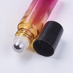 Botellas vacías de bolas de rodillo de aceite esencial de color degradado de vidrio de 10 ml&nbsp;MRMJ-WH0011-B02-10ml