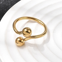 Кольца-манжеты из нержавеющей стали 304 для женщин&nbsp;RJEW-K313-19G