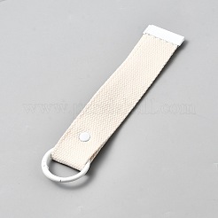 Porte-clés en alliage de polyester&nbsp;KEYC-WH20005-33B