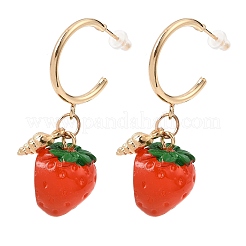 Boucles d'oreilles pendantes lumineuses en résine et alliage&nbsp;RE-CBAB555-01G-C