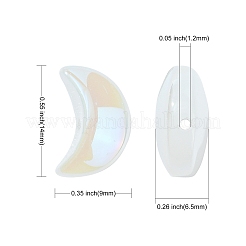 100шт ручной работы бусины лэмпворк&nbsp;LAMP-CJ0001-84