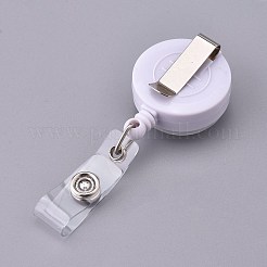 Стетоскоп узор стеклянный выдвижной значок катушка&nbsp;AJEW-F041-02E