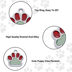 Подвески из эмали и сплава&nbsp;ENAM-TAC0001-06E