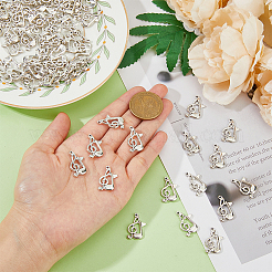 Тибетский стиль сплава цинка подвески&nbsp;TIBEP-DC0001-16