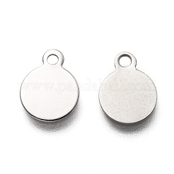 Breloques en acier inoxydable 201 anti-ternissement&nbsp;LS-STAS-O134-03P