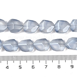 Стеклянные бусины с гальваническим покрытием &nbsp;EGLA-C009-01A-PL03