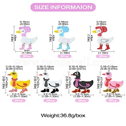 14шт 7 стиля акриловые подвески&nbsp;OACR-CJ0001-80