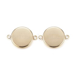 Ionenplattierung (IP) 304 Edelstahl Cabochon-Anschlussfassungen&nbsp;X-STAS-G127-14-14mm-G