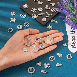 50 pièce 25 styles de breloques en alliage strass&nbsp;FIND-TA0002-94