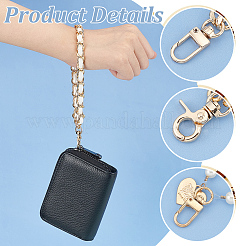 3 custodia per telefono da polso in 3 stili con ciondolo decorativo e cinturini per borsa da polso&nbsp;AJEW-WR0001-91A