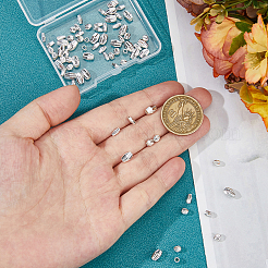 75шт 3 стиля латунные бусины&nbsp;KK-HS0015-45