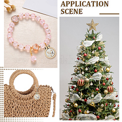 5 шт. 5 стиля деревянных пялец для вышивания&nbsp;DIY-CP0012-43C