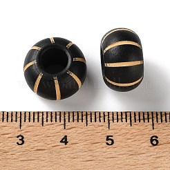 Cuentas europeas talladas en madera de schima&nbsp;WD-CBACBB7-02A