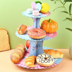 3-ярусная подставка для бумажных тортов&nbsp;AJEW-CJ0001-52