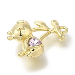 Подвески из сплава со стразами&nbsp;ENAM-B025-03G-03