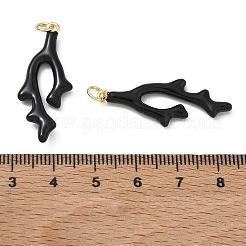 Pendentifs d'émail en laiton &nbsp;KK-CBAD360-14G
