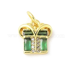 Латунные микро проложить кубического циркония подвески&nbsp;KK-Z101-02G