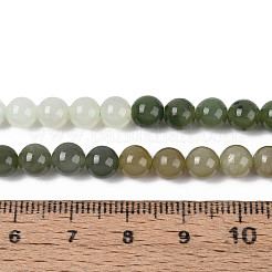 Натуральные нити бус из нефрита гетиан&nbsp;G-N353-07B-02