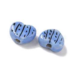 Perline porcellana fatto a mano&nbsp;PORC-P031-03G
