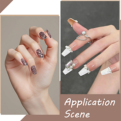 10 rotolo di adesivi per nail art a forma di animali domestici&nbsp;MRMJ-SP0001-47C