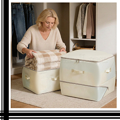 4 Stück Reise-Kleidertasche&nbsp;ABAG-WA0001-45B