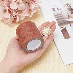 Klebeband aus Vliesstoffen mit Holzmaserung&nbsp;DIY-GF0005-15A