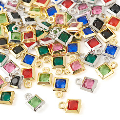 72 шт. 12 стиля подвески из латуни с покрытием на стойке&nbsp;KK-TA0001-78