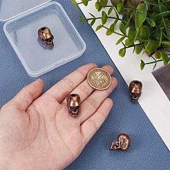 4 шт. Латунные бусины&nbsp;FIND-OC0003-75A-RC