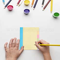 Haftnotizen aus Papier mit Plastikhülle&nbsp;AJEW-WH0314-813