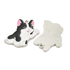 Crémaillère placage pendentifs en émail d'alliage&nbsp;ENAM-Z014-01P-09