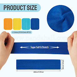 8 bandeau à cheveux en tissu de soie de lait bicolore ([1] pièce)&nbsp;OHAR-TAD0001-01B