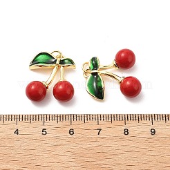 Латунь эмаль подвески&nbsp;KK-L237-018G