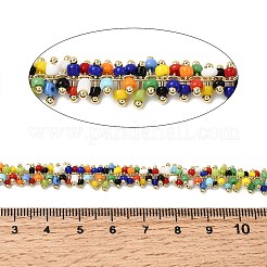 Цепочки из стеклянных бисеров ручной работы&nbsp;CHC-K017-05G