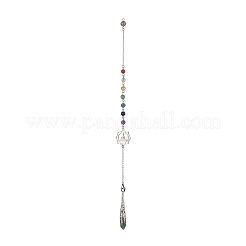 Биолокационные маятники с заострением из смешанных драгоценных камней PALLOY-JF02048