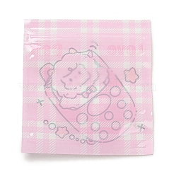 Квадратные пластиковые пакеты с застежкой-молнией&nbsp;OPP-K001-04C