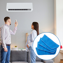 4 шт. целлюлозный хлопковый фильтр для автомобильных кондиционеров&nbsp;AJEW-GA0009-25A