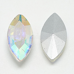 Torna a punta cabochon strass vetro&nbsp;RGLA-T083-6x12mm-05