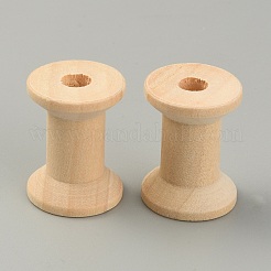 Bobines vides en bois pour fil&nbsp;TOOL-WH0125-53C