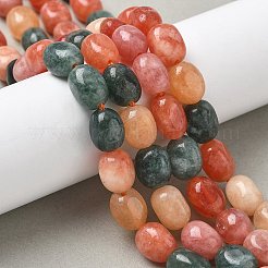 Gefärbte natürliche malaysia jade perlen stränge&nbsp;G-P528-I08-01