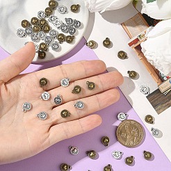 30 pz charms in lega stile tibetano&nbsp;TIBEP-YW0002-21AS