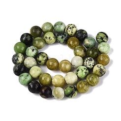 Chapelets de perles en serpentine naturelle&nbsp;G-Q616-07D