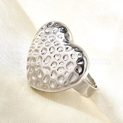 Регулируемое кольцо для пальца из нержавеющей стали 304&nbsp;RJEW-H244-05P