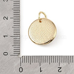 Ottone micro spianare pendenti zirconi&nbsp;KK-H274-02G