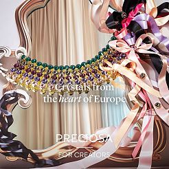 Preciosa® maxima кристалл круглые камни&nbsp;X-PRC-RASS39-90300