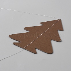 Sapin de noel en papier&nbsp;AJEW-WH0401-84B