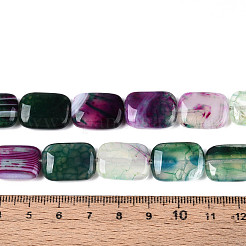 Chapelets de perles d'agate naturelle&nbsp;G-N356-03A-12