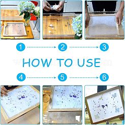 Fabrication de papier en bois&nbsp;DIY-WH0171-46C