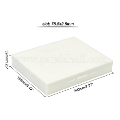 1 boîte de rangement en plastique pour lames de microscope&nbsp;CON-OC0001-39